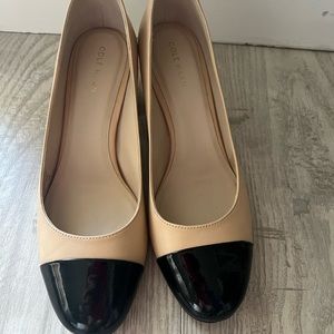 Cole Haan block heel pump size 6